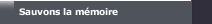 Sauvons la mémoire